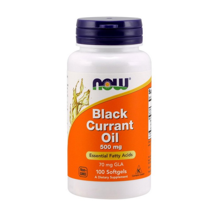 NOW Black Currant Oil 500 mg (100 softgels)