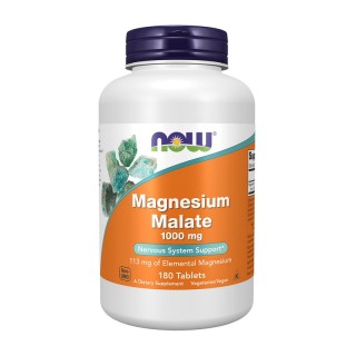 NOW Magnesium Malate (180 tab)