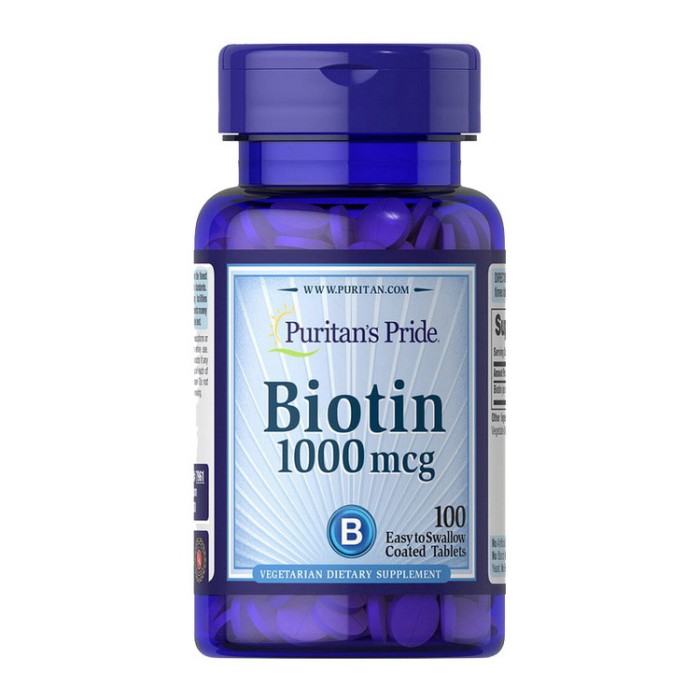 Puritan's Pride Biotin 1000 mcg (100 tab)