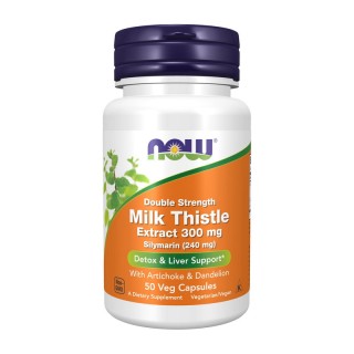 NOW Milk Thistle Extract 300 mg (50 veg caps)