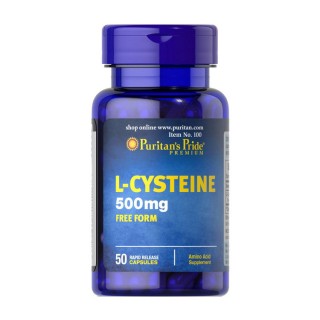 Puritan's Pride L-Cysteine 500 mg (50 caps)