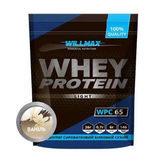 Willmax Whey Protein 65 (1 kg, полуничний джем)