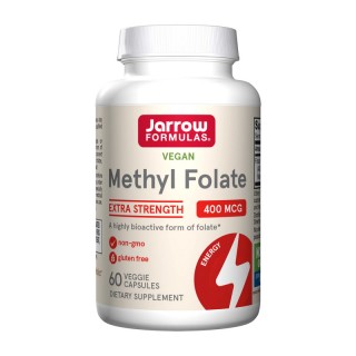 Jarrow Formulas Methyl Folate 400 mcg (60 veggie caps)