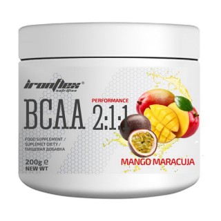 IronFlex BCAA 2:1:1 (200 г, тропічний пунш)