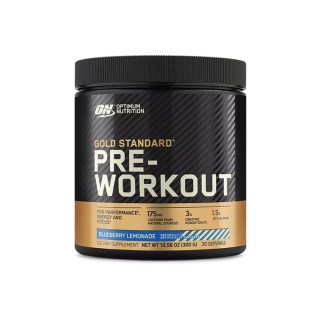 Передтренувальний комплекс Optimum Gold Standard Pre Workout, 300 грам Ожина-лимон