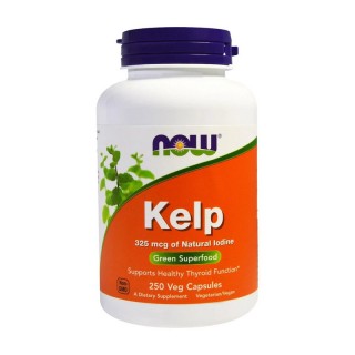 NOW Kelp 325 мкг (250 рослинних капсул)