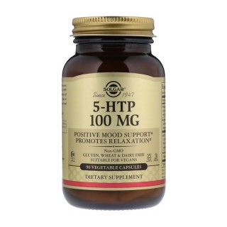 Solgar 5-HTP 100 мг (90 рослинних капсул)