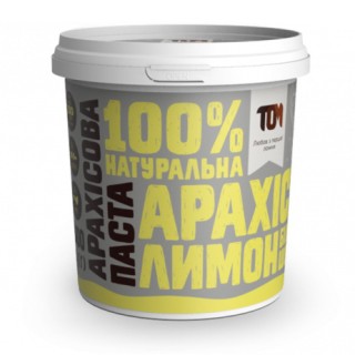 TOM peanut butter Арахісова Паста (500 g, з маком, бiлим шоколадом та лимоном)