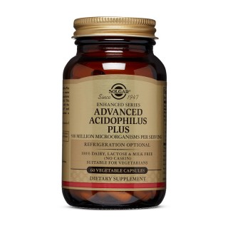 Solgar Advanced Acidophilus Plus (60 рослинних капсул)