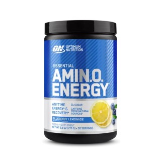 Передтренувальний комплекс Optimum Essential Amino Energy, 270 грам Чорничний лимонад