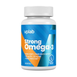 VP Lab Strong Omega 3 (60 м'яких капсул)