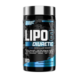 Nutrex Lipo 6 Black Diuretic (80 чорних капсул)