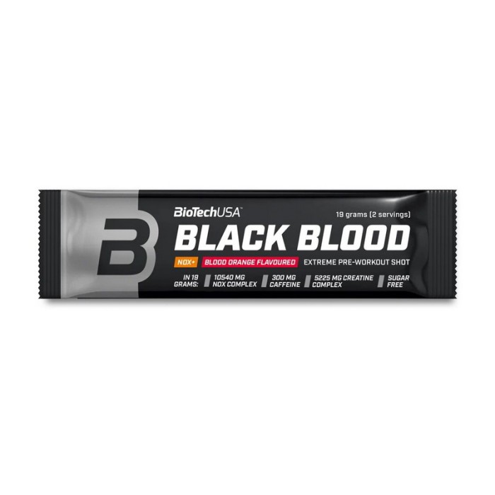 BioTech Black Blood Nox+ (19 г, червоний апельсин)