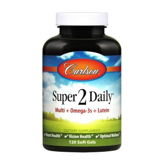 Carlson Labs Super 2 Daily (120 м'яких капсул)