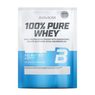 Протеин BioTech 100% Pure Whey, 28 грамм Молочный рис