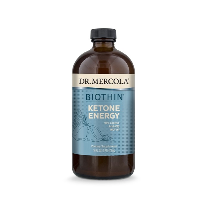 Естественная добавка Dr. Mercola MITOMIX Ketone Energy MCT Oil, 473 мл
