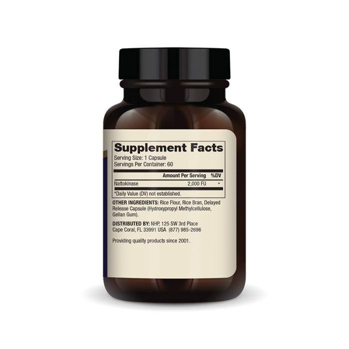 Пробіотики і пребіотики Dr. Mercola Nattokinase 2000 FU, 60 капсул