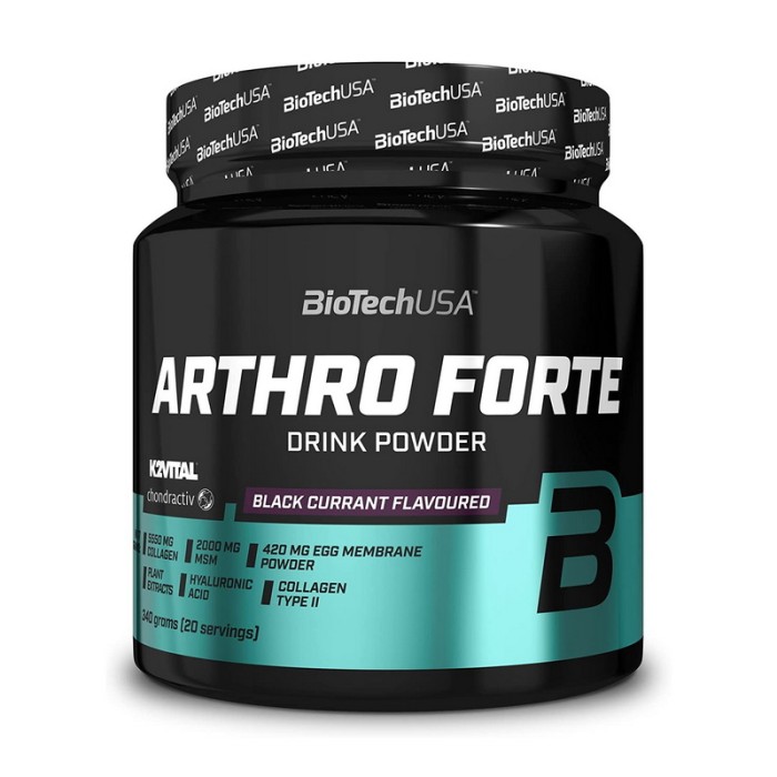 Порошок для напою BioTech Arthro Forte (340 г, чорна смородина)