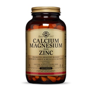 Solgar Calcium Magnesium plus Zinc (250 tab)