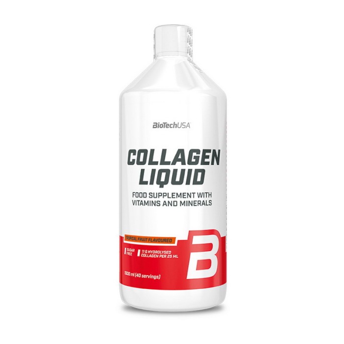 BioTech Collagen Liquid (1 л, тропічні фрукти)