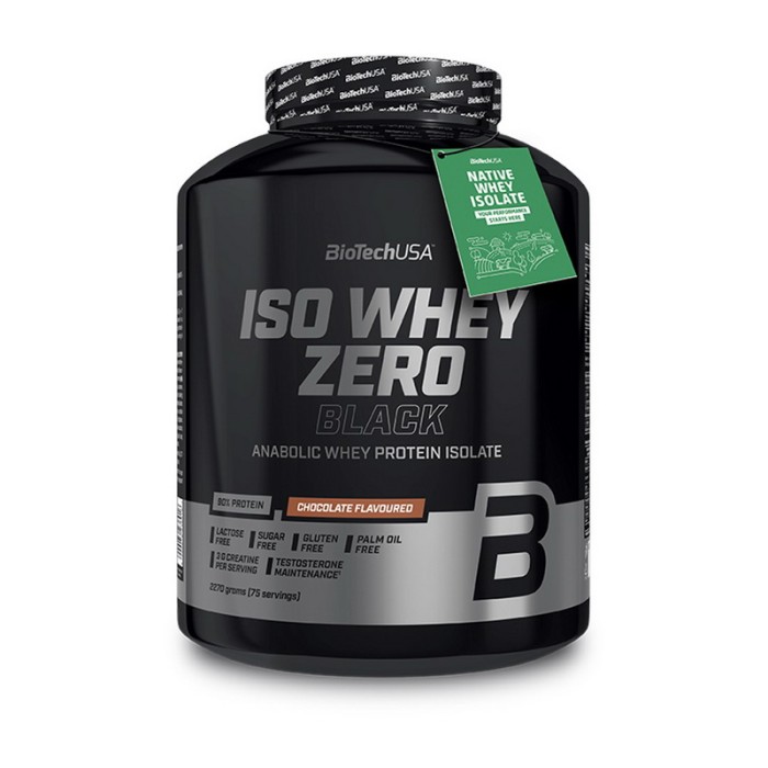 BioTech Iso Whey Zero Black (2,27 кг, полуниця)