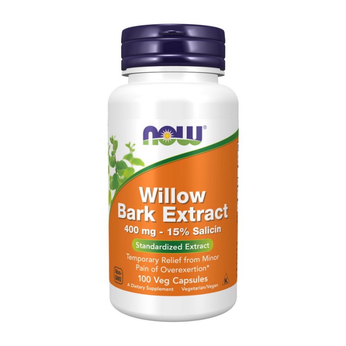 NOW Willow Bark Extract 400 mg (100 caps)