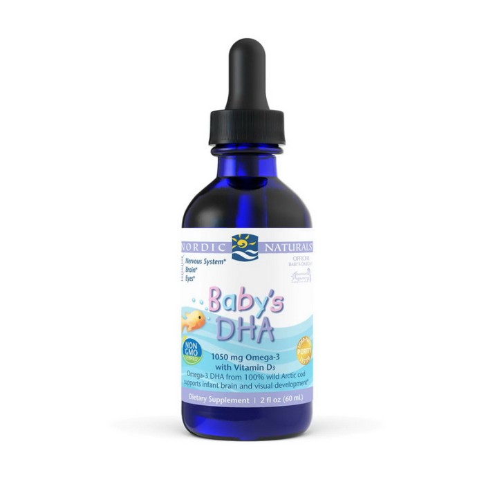 Nordic Naturals Baby's DHA з вітаміном D3 (60 мл)
