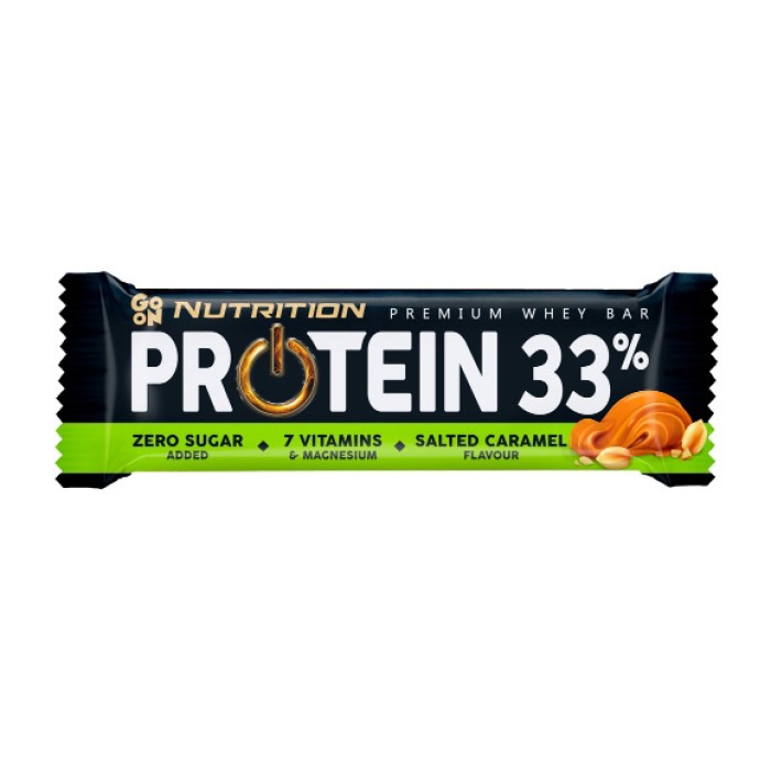 Батончик GoOn Nutrition Protein 33% (50 г, соленая карамель)