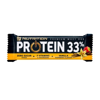 Батончик GoOn Nutrition Protein 33% (50 г, ваниль-малина)