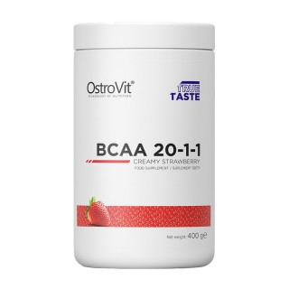 OstroVit BCAA 20-1-1 (400 г, вершково-полуничний)