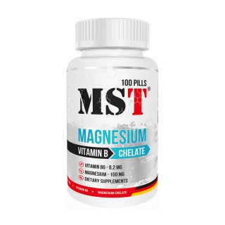 MST Magnesium Chelate Vitamin B (100 pills)
