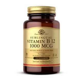 Solgar Sublingual Vitamin B-12 1000 mcg (250 nuggets)
