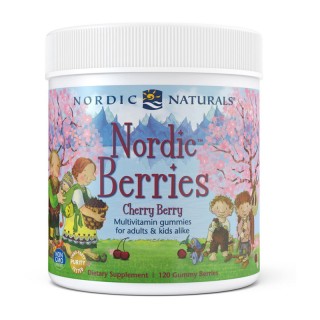 Nordic Naturals Nordic Berries Multivitamin (120 gummy, berries)