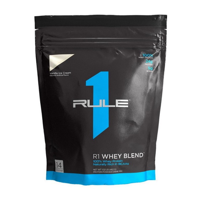 R1 (Rule One) Whey Blend (462 g, vanilla ice cream)