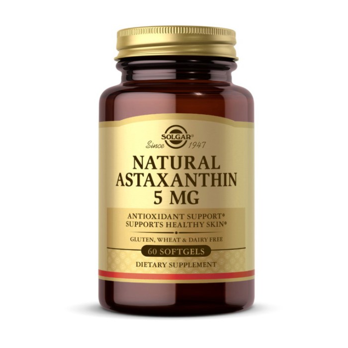 Solgar Natural Astaxanthin 5 mg (60 softgels)