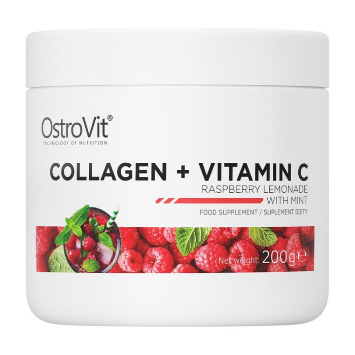OstroVit Collagen + Vitamin C (200 г, персик)