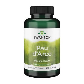 Swanson Pau d'Arco 500 мг (100 капсул)