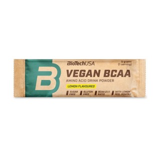 BioTech Vegan BCAA (9 г, лимон)