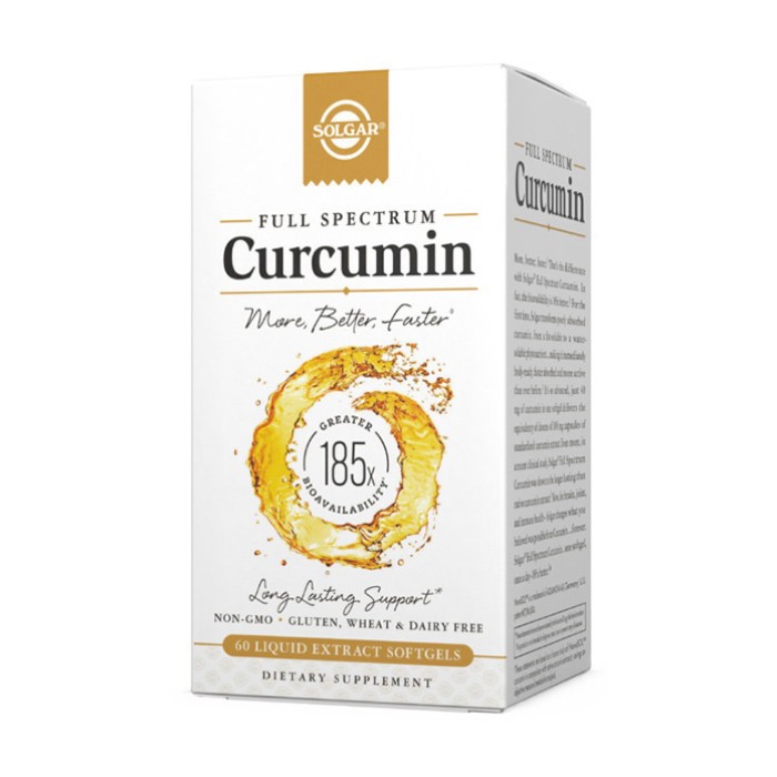 Solgar Full Spectrum Curcumin (60 жидких мягких капсул)