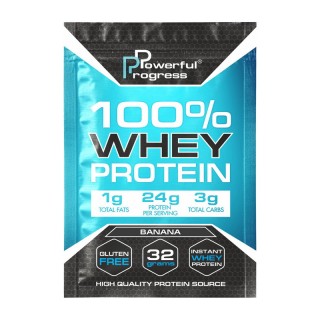 Powerful Progress 100% Whey Protein (32 g, strawberry)