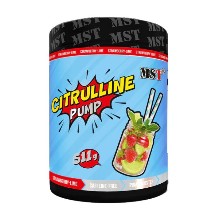 MST Citrulline Pump (511 g, strawberry-lime)