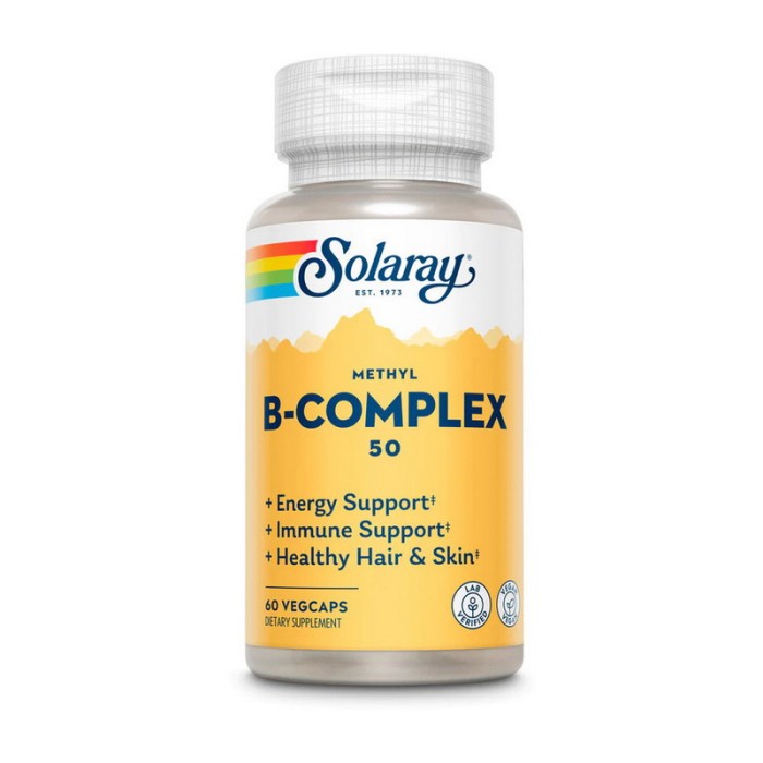 Solaray Methyl B-Complex 50 (60 рослинних капсул)