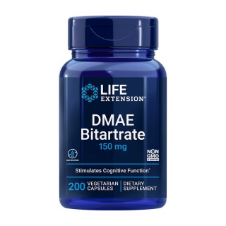 Бітартрат DMAE Life Extension 150 мг (200 капсул)