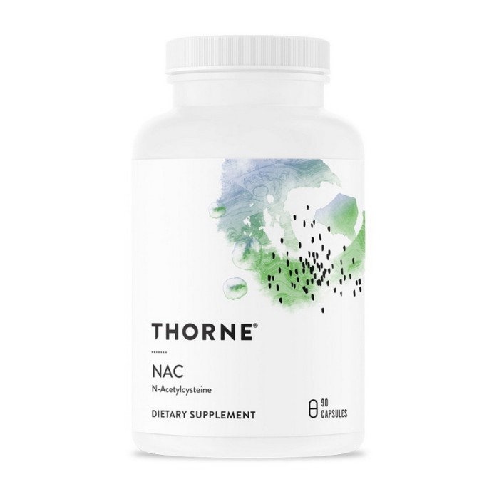 Thorne Research NAC N-ацетилцистеїн 500 мг (90 капсул)