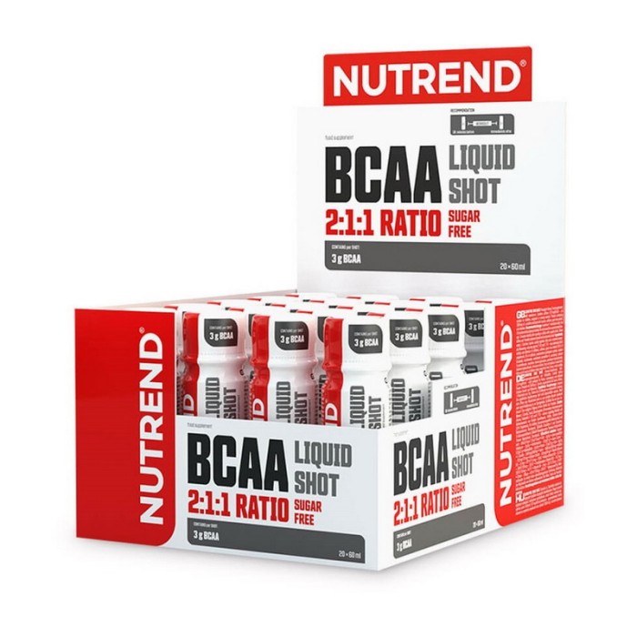 Рідкий шот Nutrend BCAA (20*60 мл)