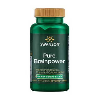 Swanson Pure Brainpower (60 вегетаріанських капсул)