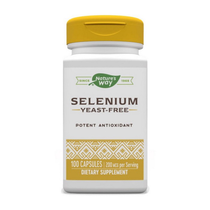 Селен від Nature's Way 200 мкг (100 капсул)