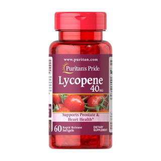 Puritan's Pride Lycopene 40 mg (60 softgels)