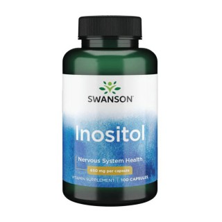 Swanson Inositol 650 mg (100 caps)