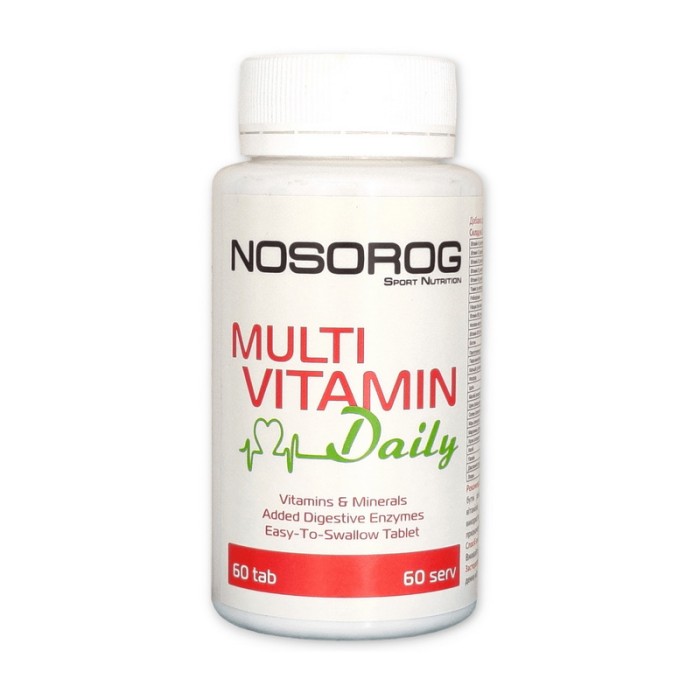 НОСОРОГ Multi Vitamin Daily (60 таб)